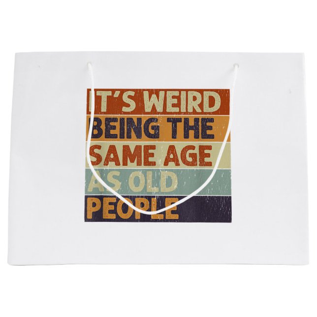 Det är Konstig att vara lika gammal som gammal Ret (Framsidan)