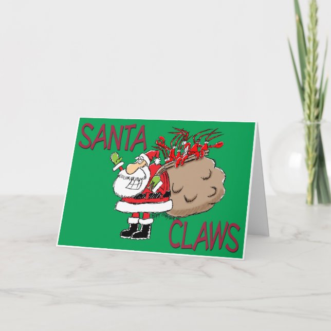 Det är kräftdjurs jul! helgkort (Framsida)