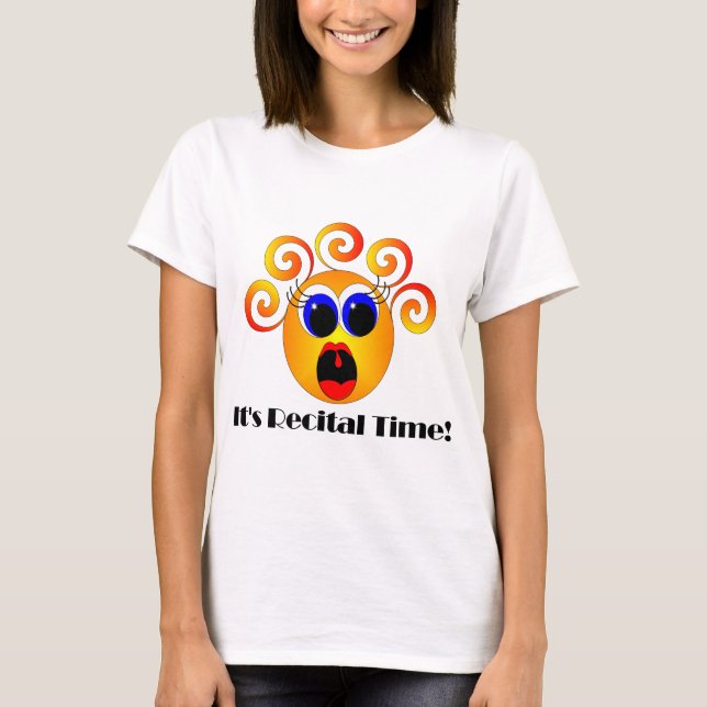 Det är lärare för den högläsningTime dansen Tee (Framsida)