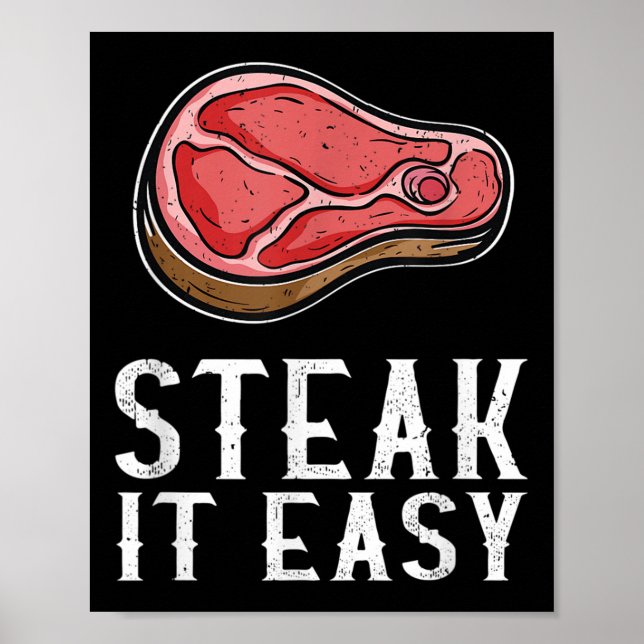 Det är lätt att stoppa Bbq Barbecue Kött Smoker Pi Poster (Framsidan)