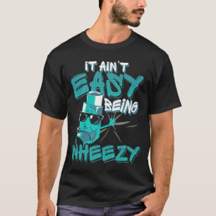 Det är lätt att vara het, het astma t shirt
