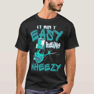 Det är lätt att vara het, het astma t shirt