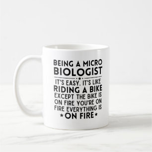 Det är lätt att vara mikrobiolog kaffemugg