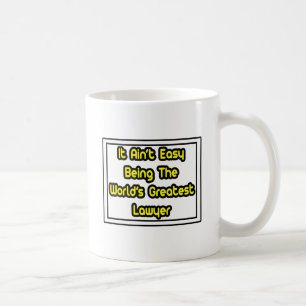 Det är lätt.. Världsmästare advokat. Kaffemugg