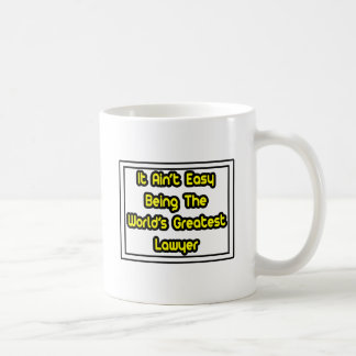 Det är lätt.. Världsmästare advokat. Kaffemugg