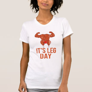 Det är Leg Day Turkey Ben Pun Thanksgiving Gym Pun T Shirt