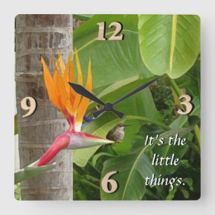 Det är lilla Saken Fyrkantig Klocka