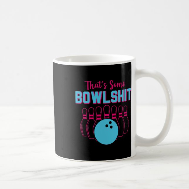Det är lite Bowl Funny Bowling Team Bowlareare Man Kaffemugg (Höger)