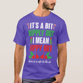 Det är lite kyligt ute pojke t shirt