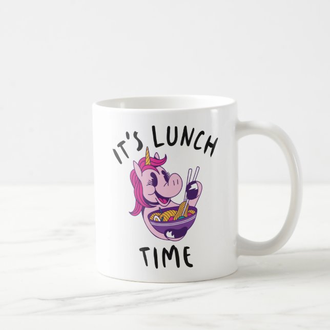 Det är lunchdags kaffemugg (Höger)