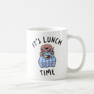 Det är lunchdags kaffemugg