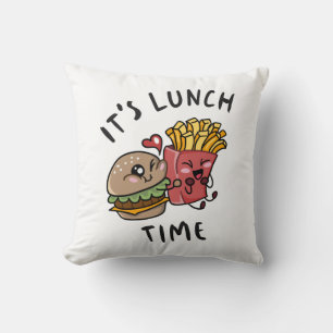 Det är lunchdags kudde