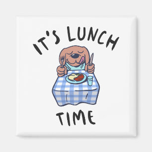 Det är lunchdags magnet