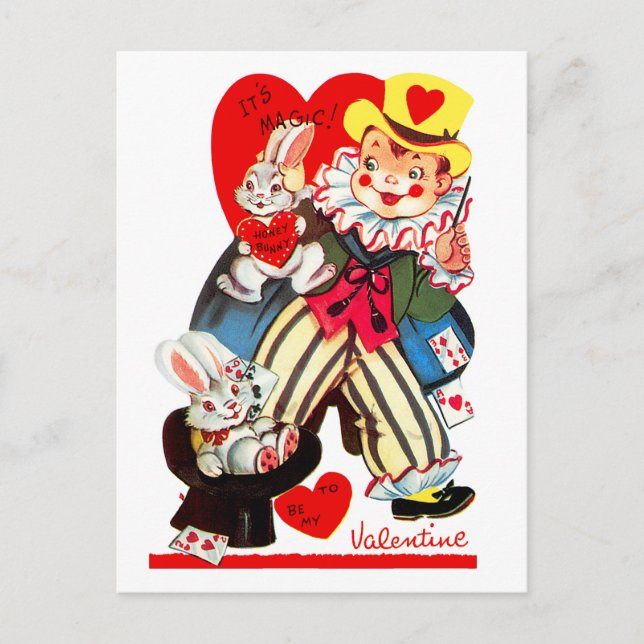 Det är Magic HonungsBunny Vykort (Framsida)