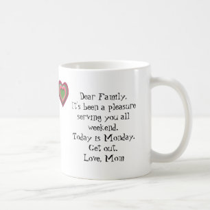 Det är Måndag… FÅR UT! Kaffemugg