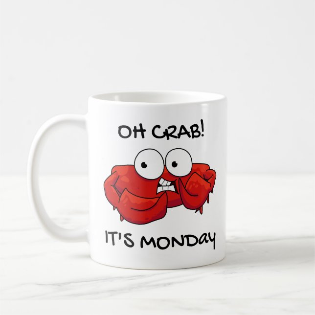 Det är måndag. kaffemugg (Vänster)