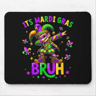 Det är Mardi Gras Bruh Dabba Leprechaun Jester Ny Musmatta
