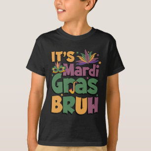 Det är Mardi Gras Bruh Pojke Tonåring Louisiana Ka T Shirt