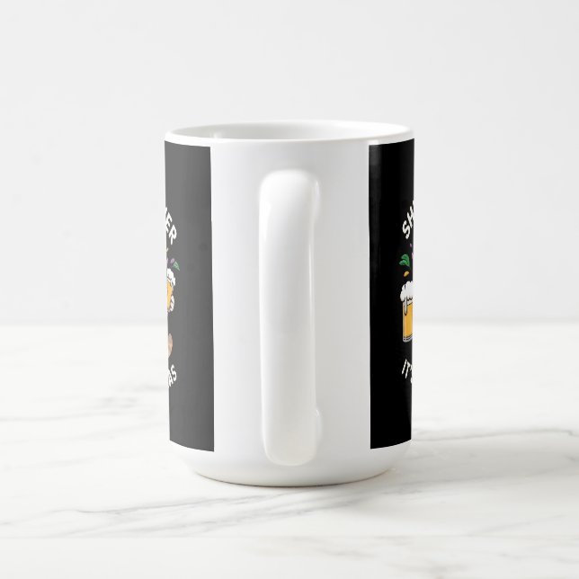 Det är Mardi Gras Firande. Kaffemugg (Handtag)