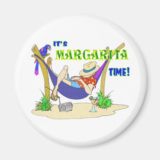 Det är MARGARITA-tid Magnet (Framsidan)