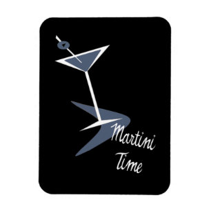 Det är Martini Time! Magnet