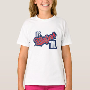 "Det är Matzah Time" Flickans T-Shirt