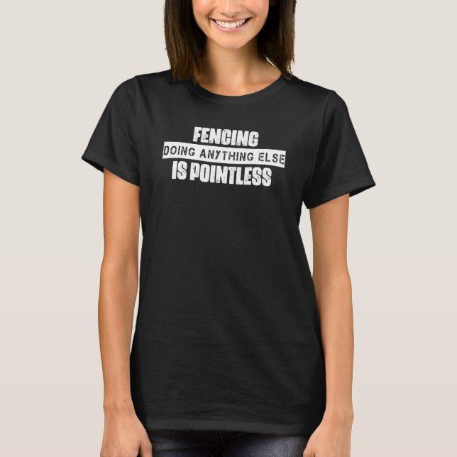Det är meningslöst att säga Sarcasti. T Shirt (Framsida)