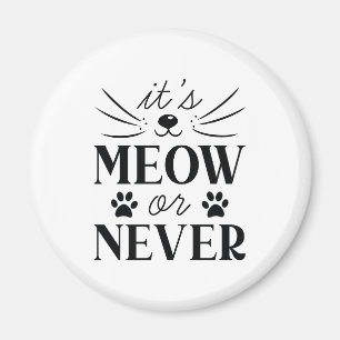 Det är Meow eller Aldrig Magnet