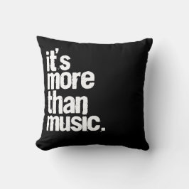 Det är mer än musik kudde