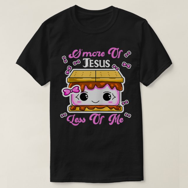 Det är mer av Jesus mindre av mig en tjejWomens Ca T Shirt (Design framsida)