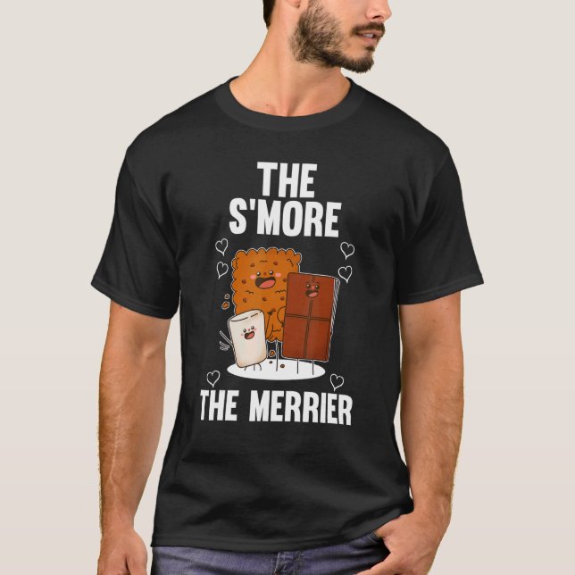 Det är mer Merrier T Shirt (Framsida)