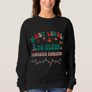 Det är mest troligt att Chris sover genom julklapp T Shirt