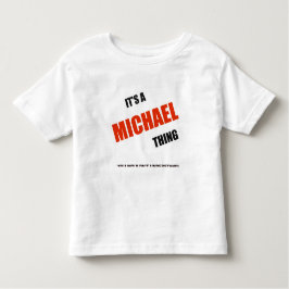 "Det är Michael Sak" T-Shirt