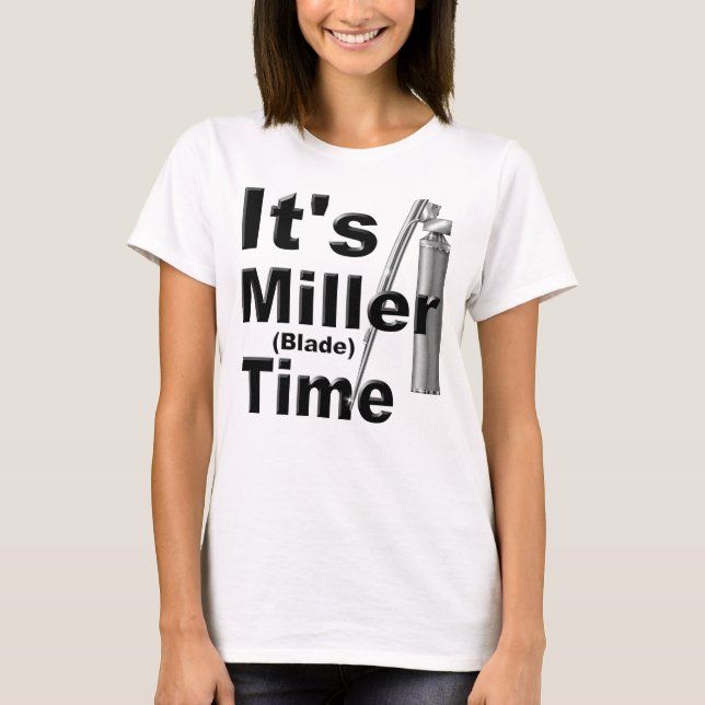 Det är Miller Blade Time | Lustigt, Novelty T Shirt (Framsida)