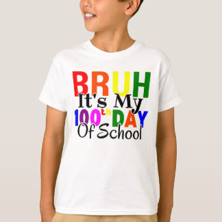 Det är min 100:e skoldag. t shirt