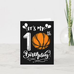 Det är min 10:e bysketbyllspelare 10 Bday Pa Kort