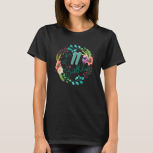 Det är min 11:e födelsedag Elva 11 år gammal Blomm T Shirt