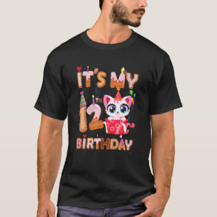 Det är min 12-dagars födelsedagsflicka, 12 år gamm t shirt