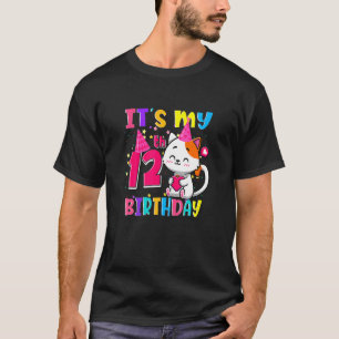 Det är min 12-timmarsdag i tolv år gamla katt t shirt