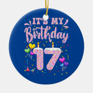 Det är min 17:e födelsedagskalender Dårdjuvans Lyc Julgransprydnad Keramik