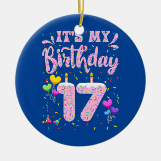 Det är min 17:e födelsedagskalender Dårdjuvans Lyc Julgransprydnad Keramik