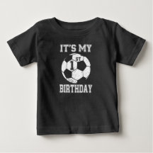 Det är min 1-års födelsedag Fotbollsdesign för bar