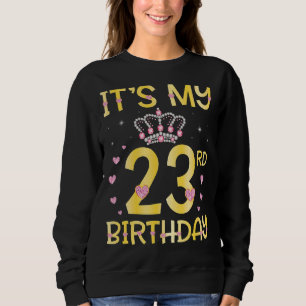 Det är min 23:e Diamond Birthday Lycklig till mig T Shirt