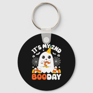 Det är min 2:a Boo-dag, Roligt Halloween-spöke 2:a Nyckelring