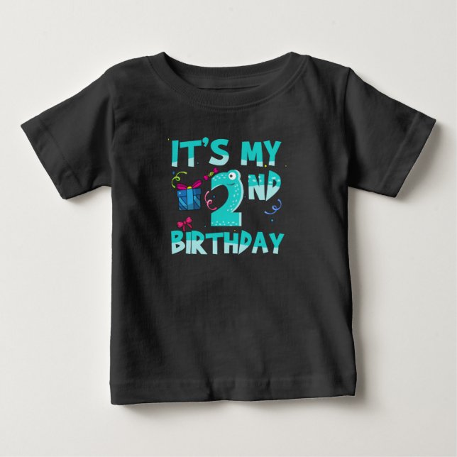 Det är min 2-årsdag Gutt T Shirt (Framsida)