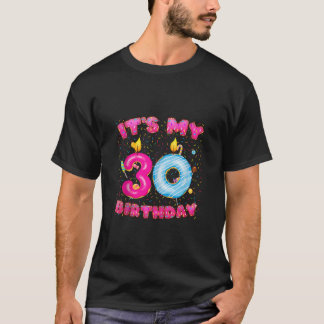 Det är min 30års födelsedag-flicka-godis som är 30 t shirt