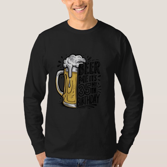 Det är min 35e födelsedag t shirt (Framsida)