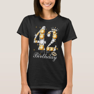 Det är min 42:e födelsedag drottning 42 år gammal t shirt