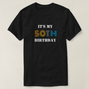 Det är min 50:e Retro Group Squad Birth T Shirt