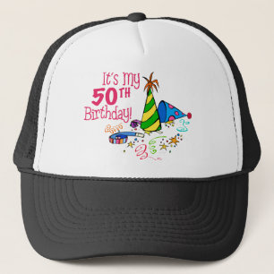 Det är min 50th födelsedag (partyhattar) keps